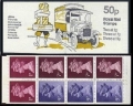 Great Britain BK230 var 1 booklet