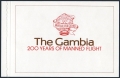 Gambia 493-497 booklet
