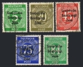 Germany-GDR 17-21 used