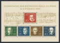 Germany 804 ae sheet mlh