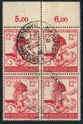 Germany B289 block/4 used