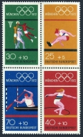 Germany B490a-490d pane mlh