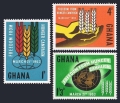 Ghana 132-134 blocks/4 mlh/mnh
