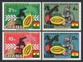 Ghana 323-326, 326a sheet