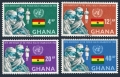 Ghana 336-339, 339a sheet