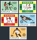 Ghana 454-458, 459 ab sheet