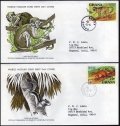 Ghana 621-624 FDC