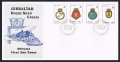 Gibraltar 431-434 FDC