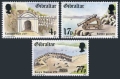 Gibraltar 453-455, 455a sheet mlh