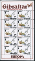 Gibraltar 483-484 sheets