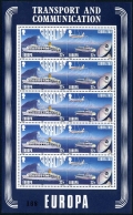 Gibraltar 524-527a sheets mlh/mnh