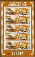 Gibraltar 524-527a sheets mlh/mnh