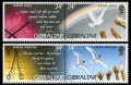 Gibraltar 676-679a pairs