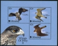 Gibraltar 851-853 pairs, 853c, 853d sheets