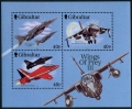 Gibraltar 889c, 889d sheets