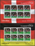 Gibraltar 971-974 sheets