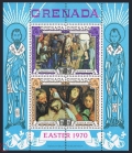 Grenada 350-357, 357a sheet mlh