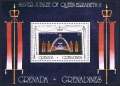 Grenada Grenadines 213-215, 216 sheet