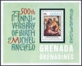 Grenada Grenadines 67-73, 74 sheet