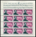 Haiti 466-468, C166-C167 sheets/12 mlh