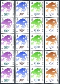 Hong Kong 611-614 strips/5