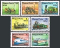 Hungary 2573-2579, 2580 sheet