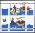 Iceland 780-781, 781a sheet