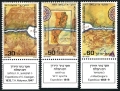 Israel 975-977, 978 ac sheet