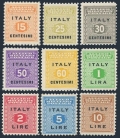 Italy A.M.G. 1N1-1N9