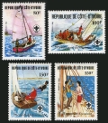 Ivory Coast 631-634, 635