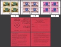 Jersey 138b, 141a, 143a 1.40 GBP booklet