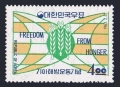 Korea South 381 block/4 mlh/mnh