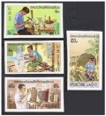 Laos 283-286 imperf