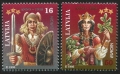 Latvia 407-408