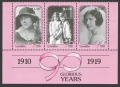 Lesotho 774-776a strip, 777
