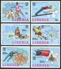 Liberia 727-732, C210