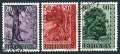 Liechtenstein 332-334 used