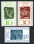Liechtenstein 401-403 sheets/20