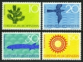 Liechtenstein 406-409 mlh