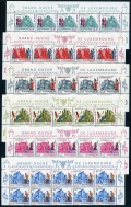 Luxembourg B270-B275 blocks/10