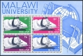 Malawi 33-36, 36a sheet