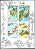 Malawi 578-581, 581a sheet