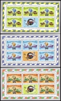 Maldive Islands 496-501 sheets