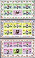 Maldive Islands 496-501 sheets