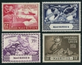 Mauritius 231-234 mlh