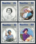 Mauritius 604-607, 608 mlh