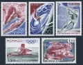 Monaco 1025-1029, 1029a sheet