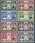 Monaco 366-370, mnh C46-C48 mlh