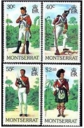 Montserrat 401-404, 404a sheet