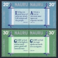 Nauru 217-220a pairs